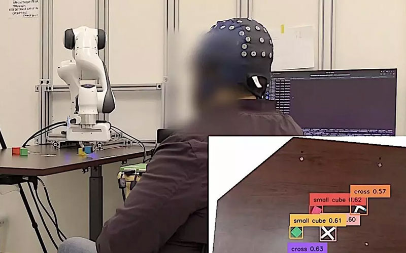 Una inteligencia artificial ayuda a pacientes con ELA a manejar un brazo robótico con mayor precisión
